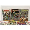 Image 2 : AVENGERS (1966-67) #30-44, 7 BOOKS TOTAL. EARLY NUMBERS IN LOWER MID GRADE AVERAGE