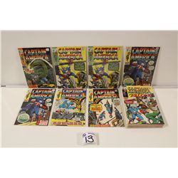 CAPTAIN AMERICA #122-157 (1968-73) MANY COPIES IN HIGH-MID GRADE. PLUS ANNUAL 8