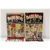 Image 2 : DAREDEVIL, LEV GLEASON PUBLICATIONS (1950)  #60, 71, 75, 104. 4 SOLID LOW GRADE COPIES.