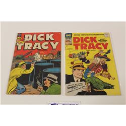 DICK TRACY (1954) #78 AND #121. 2 SOLID LOW GRADE, 10 CENT COPIES