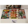 Image 3 : IRON MAN #15-19 (1968) SOLID, HIGH MID GRADE COPIES. GLOSSY, TIGHT AND SUPPLE. 5 BOOKS TOTAL