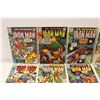 Image 2 : IRON MAN #21-40 (1968) SOLID, HIGH MID GRADE AVERAGE COPIES. GLOSSY, TIGHT AND SUPPLE. 15 BOOKS