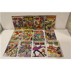 IRON MAN #61-154 (1980'S) SOLID, HIGH MID GRADE AVERAGE COPIES. GLOSSY, TIGHT AND SUPPLE. 18