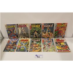 SUB-MARINER (1968) #5-69 SOLID MID GRADE AVERAGE. 15  BOOKS TOTAL. INCLUDES #5 1ST APPEARANCE TIGER