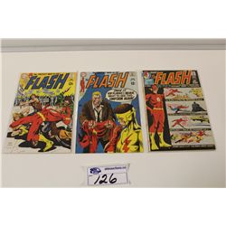 THE FLASH (1969) #185, 189 & 205 - 3 FLASH IN HIGH GRADE.