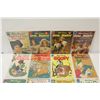 Image 2 : WALT DISNEY'S ASSORTED TITLES (1950'S-60'S) 1O CENT DELL COMICS. 15 BOOKS TOTAL,