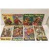 Image 2 : GENE AUTRY #68-118 (1952) INCLUDES #34 CANADIAN EDITION. 17 DELL WESTERN COMICS IN LOW GRADE WITH