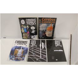 SHORT BOX OF MODERN CEREBUS #155-300, NEAR COMPLETE. SOME DUPLICATES. HIGH GRADE AVERAGE