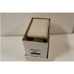 SHORT BOX OF STAR TREK MARVEL #1-9 (MISSING #7) DC #1-46 SOME GOLD KEY AND MORE. NICE RUNS IN