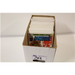 SHORT BOX OF DAREDEVIL #160-196 DEFENDERS #3-53 AND THE INVADERS #13-41 NEAR COMPLETE RUNS, SOME