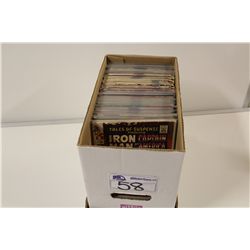SHORT BOX OF CAPTAIN AMERICA #1-50, 345-454 IN HIGH GRADE AND TALES OF SUSPENSE #64 AND 75 IN LOW