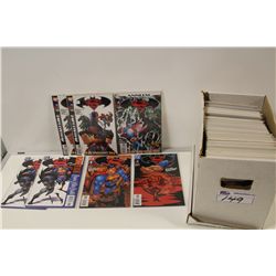 SHORT BOX OF SUPERMAN BATMAN #1-69 + ANNUALS, HIGH GRADE.