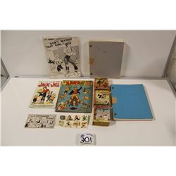 AL CAPP LI'L ABNER ULTIMATE COLLECTOR LOT- INLUDES 2 ORIGINAL LI'L ABNER SCRIPTS. FIRST UNDRAFT AUG