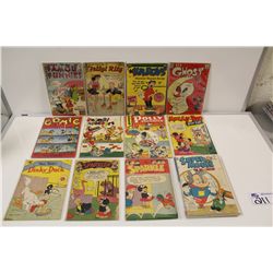 GOLDEN AGE FUNNIES (1940'S-1950'S) 10 CENT COVERS, INCLUDES: FAMOUS FUNNIES #181, MUGGY DOO #1,
