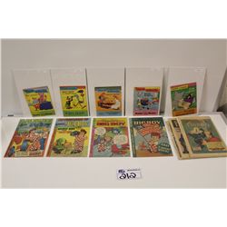 MARCH OF COMICS (1946) #387-434 5 COPIES IN LOW-MID GRADE AVERAGE PLUS ADVENTURES OF BIG BOY #187