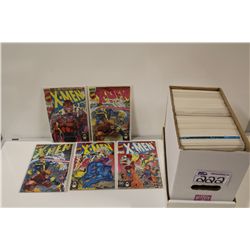 SHORT BOX OF X-MEN #1-162 (1991) INCLUDES ALL 5 DIFFERENT #1 COVERS. HIGH GRADE AVERAGE