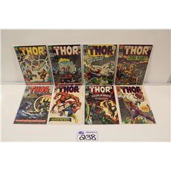 THOR #129, 131-136 AND 140 (1965) 8 SOLID MID TO HIGH GRADE COPIES. INCLUDES #132- 1ST