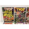 Image 2 : THOR #139, 149-151, 154-55, 157-58 (1967) 8 SOLID MID GRADE AVERAGE COPIES. INCLUDES #149- ORIGIN