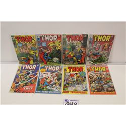 THOR #184-209 (1971-73)  SOLID MID GRADE AVERAGE COPIES. INCLUDES #193- SILVER SURFER X-OVER #184,