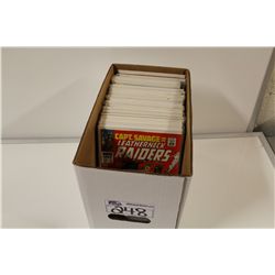 SILVER/BRONZE WAR GENRE DC AND MARVEL SHORT BOX (1960'S-70'S) INCLUDING: MEN OF WAR, UNKNOWN