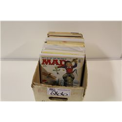 MAD & CRACKED MAGAZINES BOX LOT