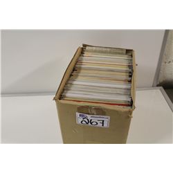 SCI/FI AND COMICS ASSORTED MAGAZINES BOX LOT. INCLUDES DICK TRACY 10 CENT COVER IN HIGH GRADE.