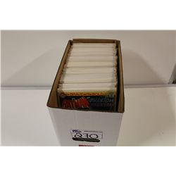 SHORT BOX OF ASSORTED SILVER TO BRONZE AGE BATMAN TITLES. INCLUDES: BRAVE AND THE BOLD, DETECTIVE