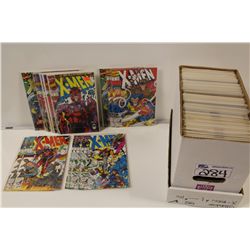 SHORT BOX OF X-MEN #1-100, INCLUDES MANY #1'S AND MULTIPLES. HIGH GRADE AVERAGE