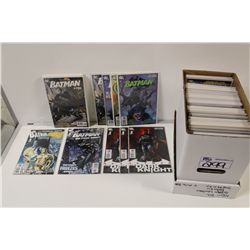 SHORT BOX OF RECENT DC BACK ISSUES, HIGH GRADE. INCLUDES BATMAN, SUPERMAN, BRIGHTEST DAY AND MORE!