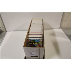 LONG BOX OF 1970'S KIRBY LOTS INCLUDING RUNS OF KAMANDI, DEMON, THE ETERNALS, MACHINE MAN, OMAN AND