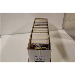 LONG BOX OF RUNS OF BATGIRL #1-73, AZRAEL #1-100 + ANNUALS. HIGH GRADE AVERAGE