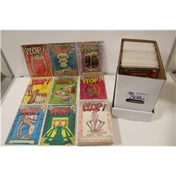 SHORT BOX OF MARVEL AND DC RUNS. INCLUDES PLOP #1-20, THE TOMB OF DRACULA #1-59 WEREWOLF #1-37