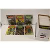 Image 2 : SHORT BOX OF MARVEL AND DC RUNS. INCLUDES SWAMP THING #2-23, THE MAN-THING, GHOST RIDER AND MORE!