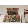 Image 4 : SHORT BOX OF MARVEL AND DC RUNS. INCLUDES SWAMP THING #2-23, THE MAN-THING, GHOST RIDER AND MORE!
