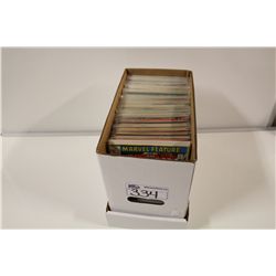 SHORT BOX OF DEFENDERS #12-148. NEAR COMPLETE RUN IN HIGH-MID GRADE AVERAGE