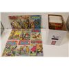 Image 2 : SHORT BOX OF ASSORTED DC AND MARVEL FUNNIES. MID GRADE AVERAGE. MANY 10, 12 & 15 CENT COVERS