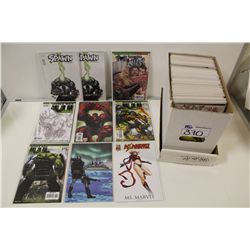 SHORT BOX OF ALL VARIANT COVERS. LONG TERM COLLECTOR, DECADES ACQUIRED SELECTION OF VARIANT COVERS.