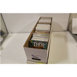 LONG BOX OF MIXED TITLE BACK ISSUES, MANY RAW MULTIPLES. LOTS OF #1'S. HIGH GRADE AVERAGE