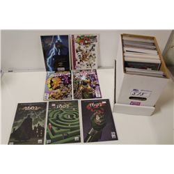 SHORT BOX OF MIXED BACK ISSUES, HIGH GRADE AVERAGE