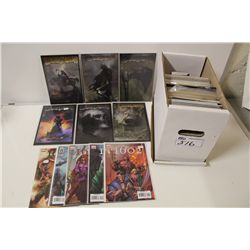 SHORT BOX OF MIXED BACK ISSUES, HIGH GRADE AVERAGE