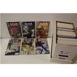 SHORT BOX OF RECENT MIXED BACK ISSUES, HIGH GRADE AVERAGE