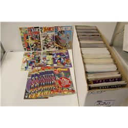 LONG BOX OF MIXED BACK ISSUES, HIGH GRADE AVERAGE