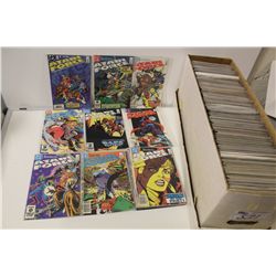 LONG BOX OF MIXED BACK ISSUES, HIGH GRADE AVERAGE
