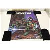 Image 2 : TEENAGE MUTANT NINJA TURTLES (TMNT) AUTOGRAPHED POSTER BY CREATORS EASTMAN AND LIARD