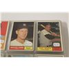 Image 2 : 1961-62 TOPPS BASEBALL CARDS. 200+ CARDS IN MID GRADE AVERAGE. INCLUDES HOF'S: YOGI BERRA,