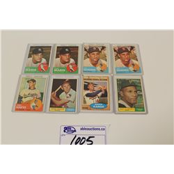 1963 ROGER MARIS TOPPS #120 (X2) CARL YASTRZEMSKI #115 (X2) SANDY KOUFAX #210, 1961 BROOKS