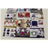 Image 2 : LOT OF 15 NHL AUTHENTIC MEMORABILIA CARDS INCLUDING: R. LUONGO, M. BRODEUR, E. KANE, M. SUNDIN, I.
