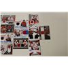 Image 3 : LOT OF 15 CALGARY FLAMES AUTHENTIC MEMORABILIA CARDS INCLUDING: M. KIPRUSOFF, J. IGINLA, M.