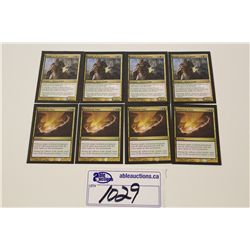 MAGIC THE GATHERING (MTG) 4- KNIGHT OF THE RELIQUARY (MM) AND 4- MAELSTROM PULSE (MM) CARDS