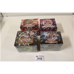 YU-GI-OH 1X SEALED DISPLAY ONSLAUGHT OF THE FIRE KINGS STRUCTURE DECKS, 1X SEALED DISPLAY SAMURAI